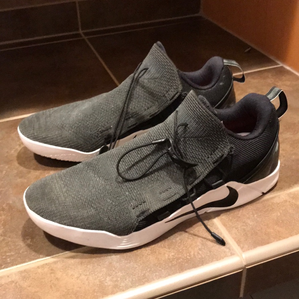 Slip on cinch up LeBron Nike shoes